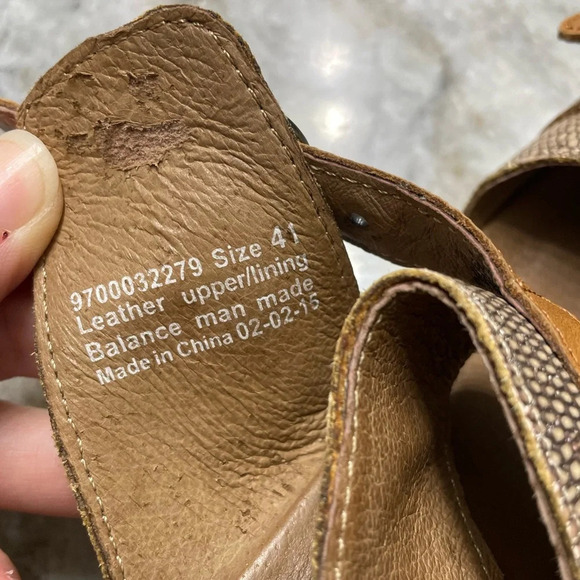 Dansko Women’s Jessie Sand Lizard Sandal Comfort Leather - Picture 4 of 12